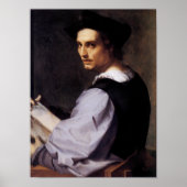 Portret van een jong Man Poster (Voorkant)