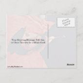 Portret van een jong Man van Lorenzo Lotto Briefkaart (Achterkant)