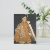 Portret van een jong Man van Sofonisba Anguissola  Briefkaart (Staand voorkant)