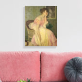 Portret van een jong meisje, 1906 canvas afdruk (Insitu (Woonkamer))