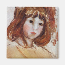 Portret van een jong meisje (door Berthe Morisot)