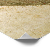 Portret van een jong meisje poster (Hoek)