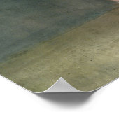 Portret van een jonge Ballerina Poster (Hoek)