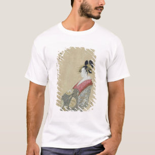 Portret van een jonge hoffesan t-shirt