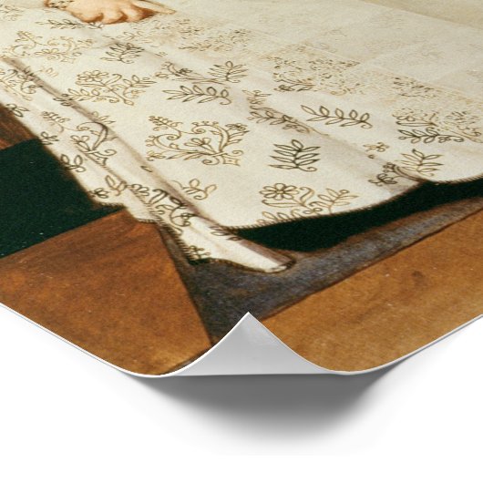 Portret van een jonge jongen poster (Hoek)