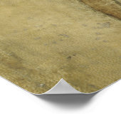 Portret van een jonge verloofde door Leonardo da V Poster (Hoek)