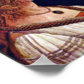 Portret van een jonge vrouw (Simonetta Vespuci?) Poster (Hoek)