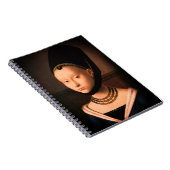 Portret van een jonge vrouw (van Petrus Christus) Notitieboek (Rechterzijde)