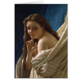 Portret van een jonge vrouw van Pierre Auguste Cot (Voorkant)