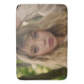 Portret van een jongedame badmat (Voorkant Verticaal)