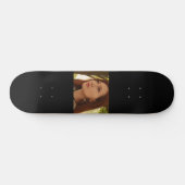 Portret van een jongedame persoonlijk skateboard (Horizontaal)