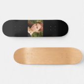 Portret van een jongedame persoonlijk skateboard (Horizontaal)