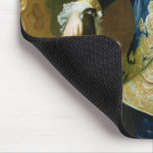 Portret van een jongen met Pet Spaniel, 18e eeuw Muismat (Hoek)