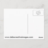 Portret van een kat briefkaart (Achterkant)