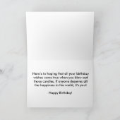 Portret van een kat kaart (Binnen)