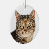 Portret van een kat keramisch ornament (Rechts)