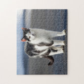 Portret van een kat legpuzzel (Verticaal)