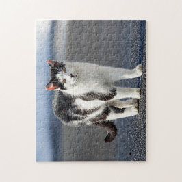 Portret van een kat legpuzzel