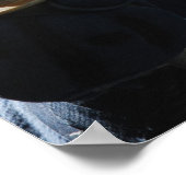 Portret van een Kendo Fencer 6 Poster (Hoek)