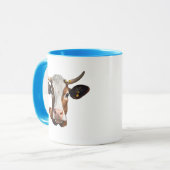 Portret van een koe. mok (Voorkant links)