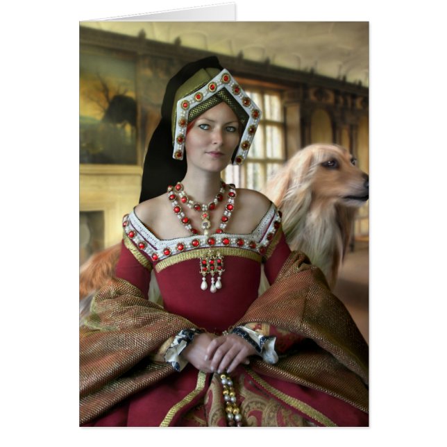 Portret van een koningin (Voorkant)