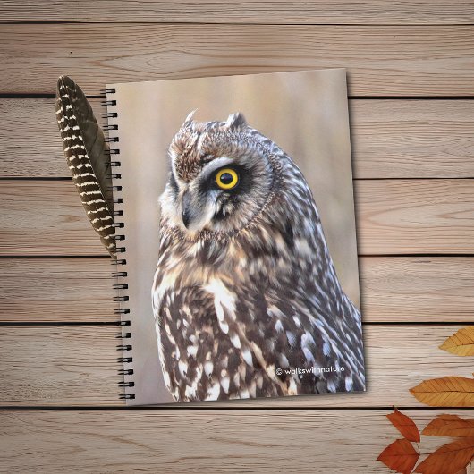 Portret van een korrelige hagel notitieboek