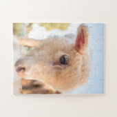 Portret van een lampje legpuzzel (Horizontaal)