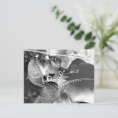 Portret van een Maasai Warrior Briefkaart (Staand voorkant)