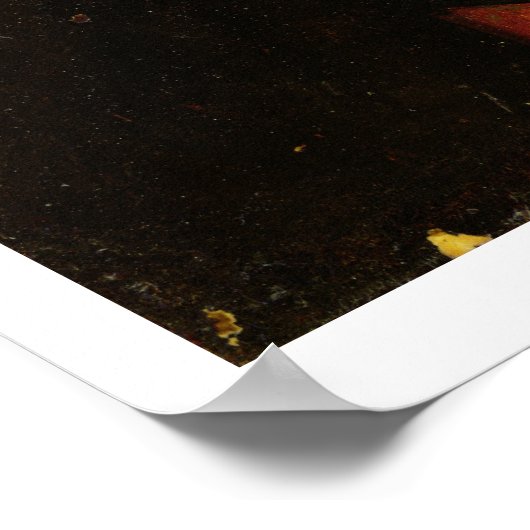 Portret van een Man, 1506 (olie op het paneel) Poster (Hoek)