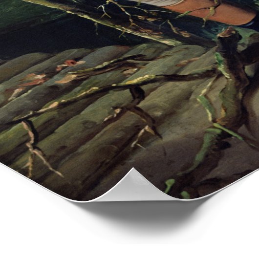 Portret van een Man 3 Poster (Hoek)