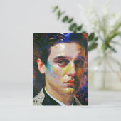 Portret van een Man Briefkaart (Staand voorkant)