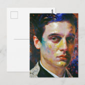 Portret van een Man Briefkaart (Voorkant / Achterkant)