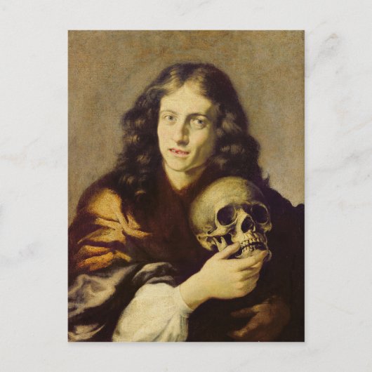 Portret van een Man Briefkaart (Voorkant)