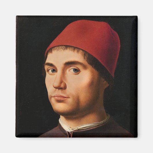 Portret van een Man, c.1475 Magneet (Voorkant)