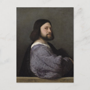 Portret van een Man, c.1512 Briefkaart