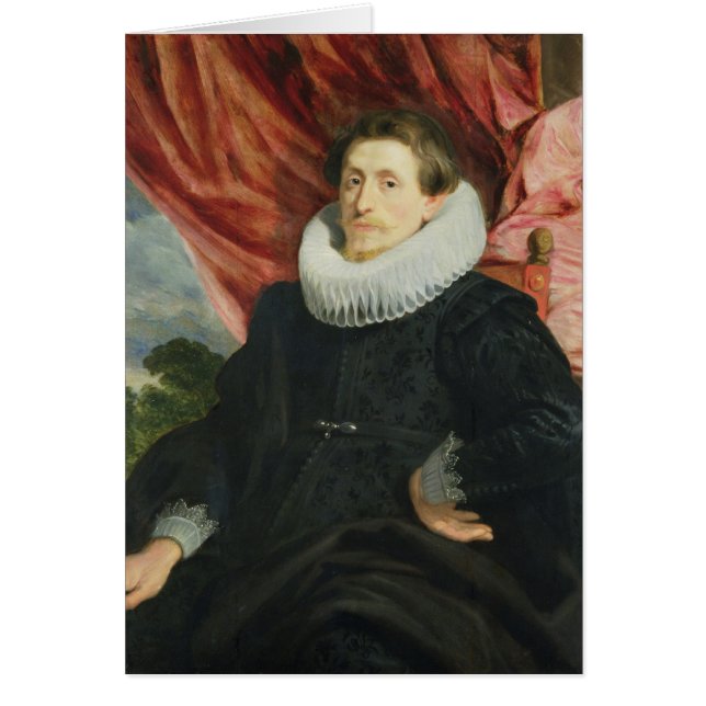 Portret van een Man, c.1619 (Voorkant)