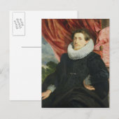 Portret van een Man, c.1619 Briefkaart (Voorkant / Achterkant)