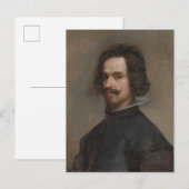 Portret van een Man | c.1630-35 Briefkaart (Voorkant / Achterkant)