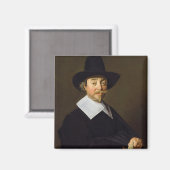 Portret van een man, c.1643-45 magneet (Voorkant / Achterkant)