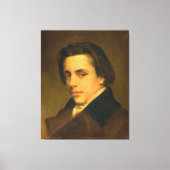 Portret van een man canvas afdruk (Voorkant)
