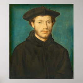 Portret van een Man - Corneille de Lyon Fine Art Poster