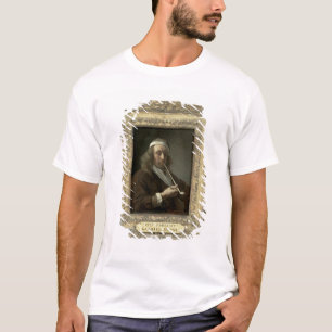 Portret van een man, de kunstenaar t-shirt