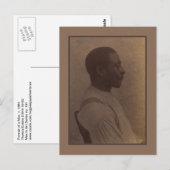 Portret van een Man door Eakins  Foto Briefkaart (Voorkant / Achterkant)