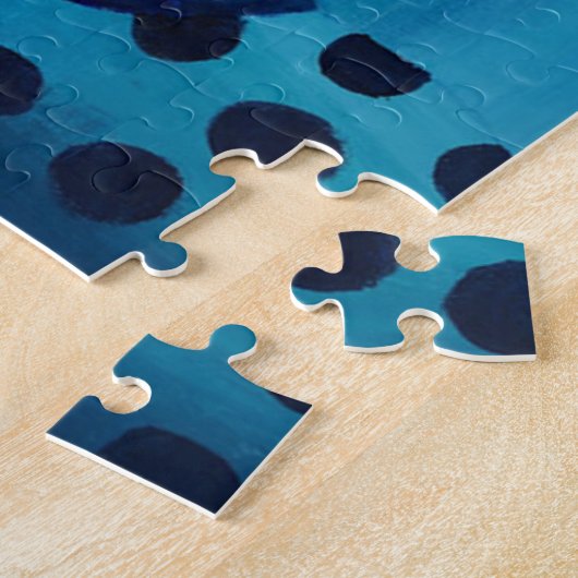 Portret van een man Heden contemporaine kunst Schi Legpuzzel (Zijkant)