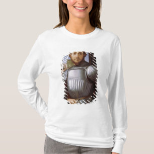 Portret van een Man in Armor T-shirt