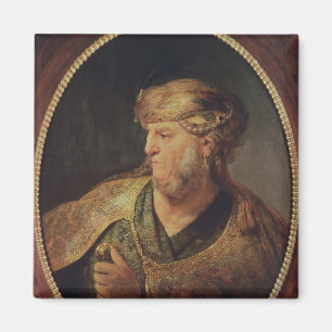 Portret van een Man in Oriental Costume, 1633 Magneet