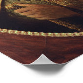 Portret van een Man in Oriental Costume, 1633 Poster (Hoek)