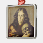 Portret van een Man Metalen Ornament (Links)