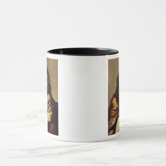 Portret van een Man Mok (Midden)