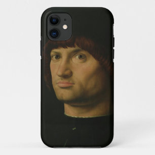 Portret van een Man, of Condottiere, 1475 (olie o iPhone 11 Hoesje